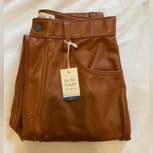 Abercrombie vegan leather pants